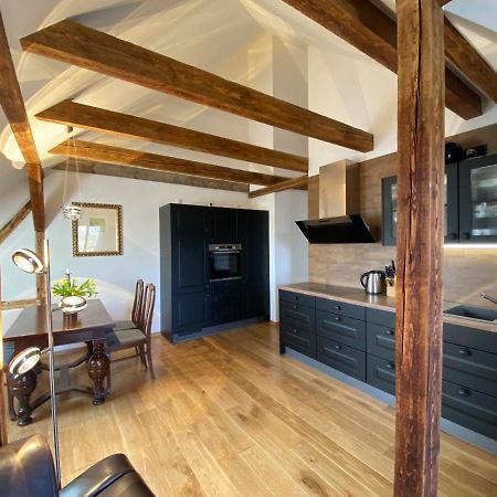 Altes Pfarrhaus Appartement Papstdorf Buitenkant foto