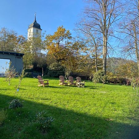 Altes Pfarrhaus Appartement Papstdorf Buitenkant foto