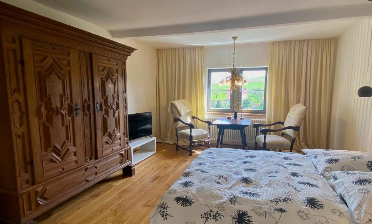 Altes Pfarrhaus Appartement Papstdorf Buitenkant foto