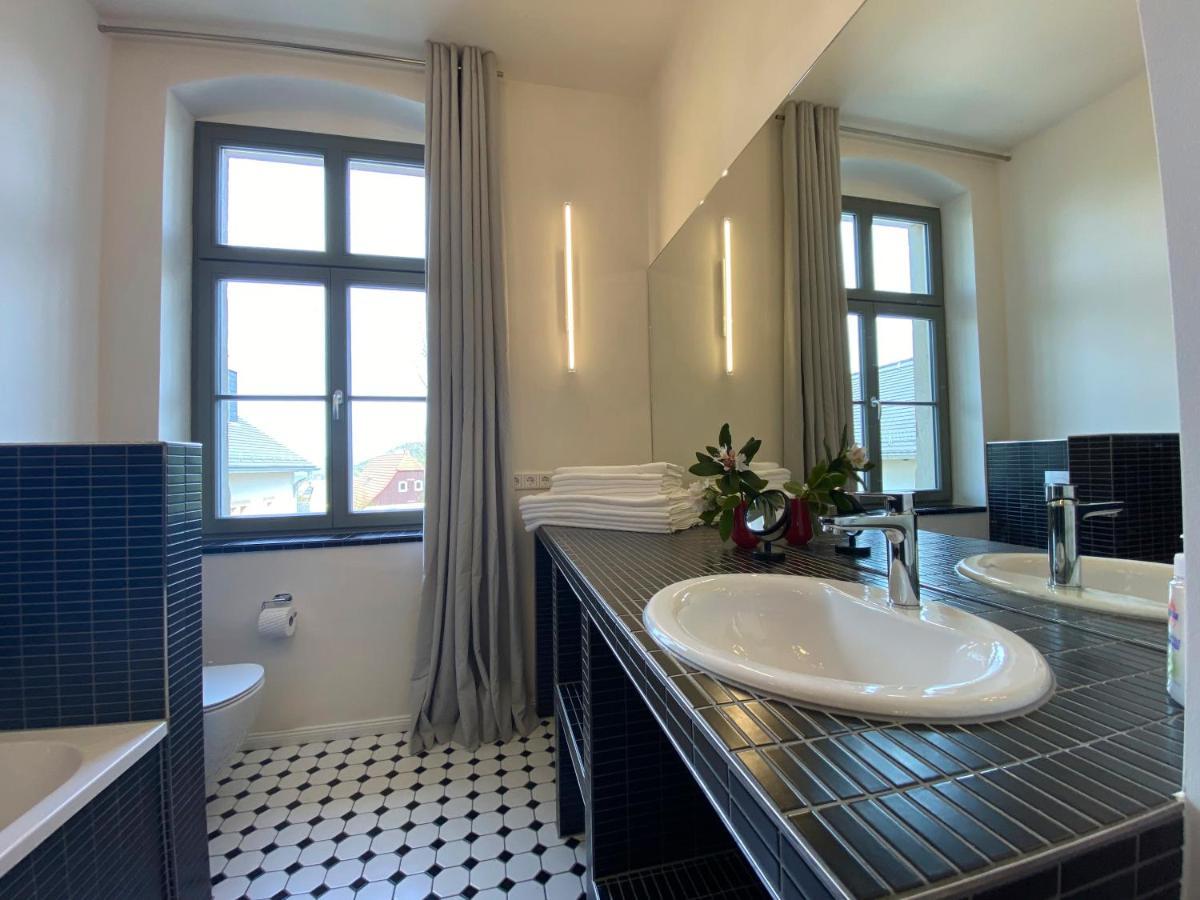 Altes Pfarrhaus Appartement Papstdorf Buitenkant foto