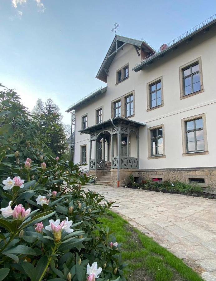 Altes Pfarrhaus Appartement Papstdorf Buitenkant foto