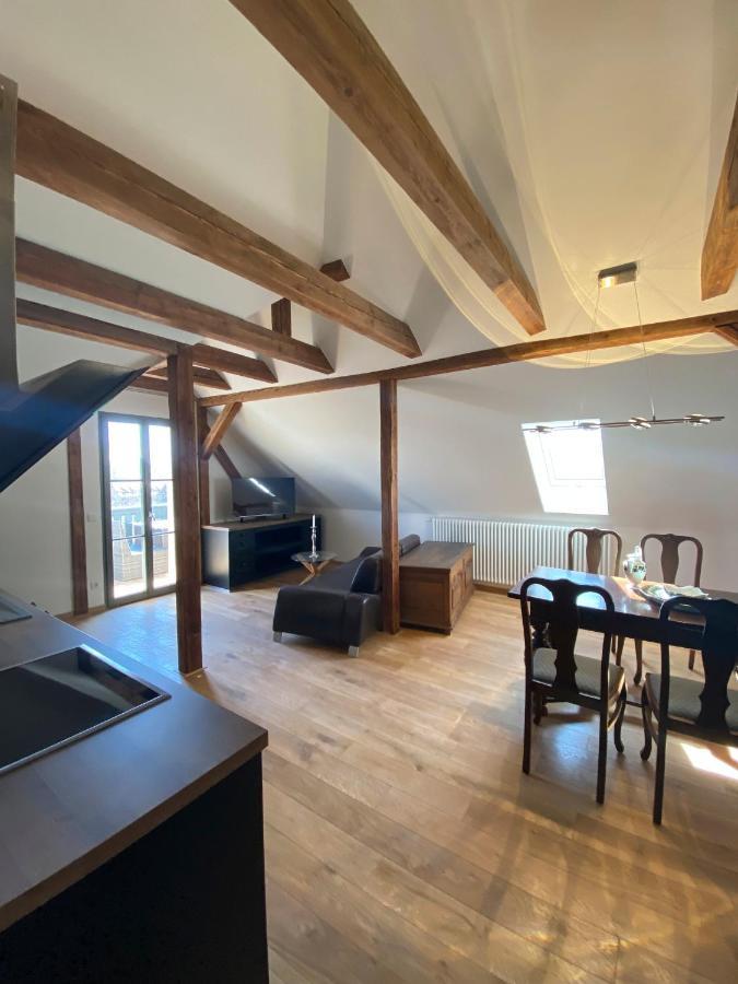 Altes Pfarrhaus Appartement Papstdorf Buitenkant foto