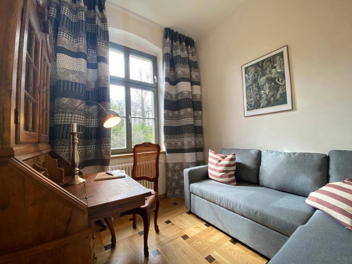 Altes Pfarrhaus Appartement Papstdorf Buitenkant foto