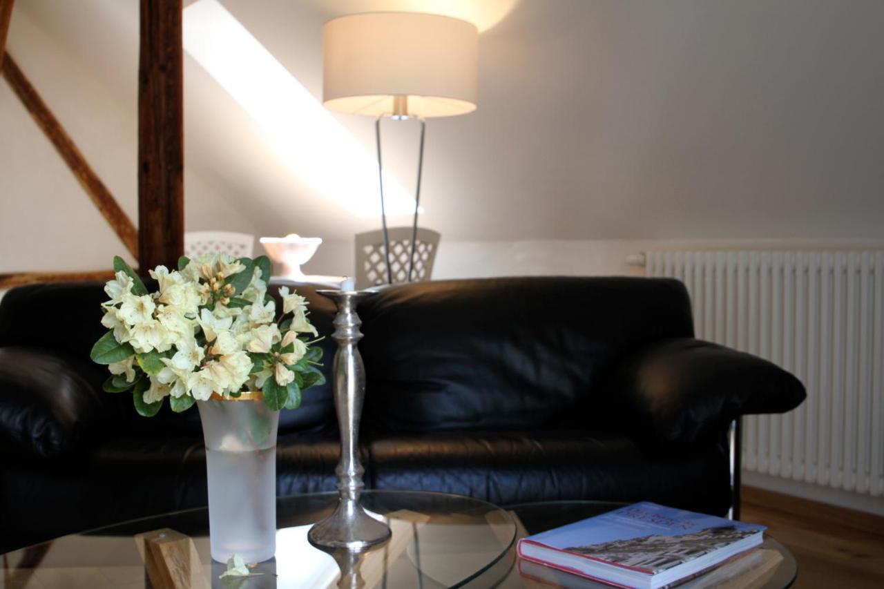 Altes Pfarrhaus Appartement Papstdorf Buitenkant foto