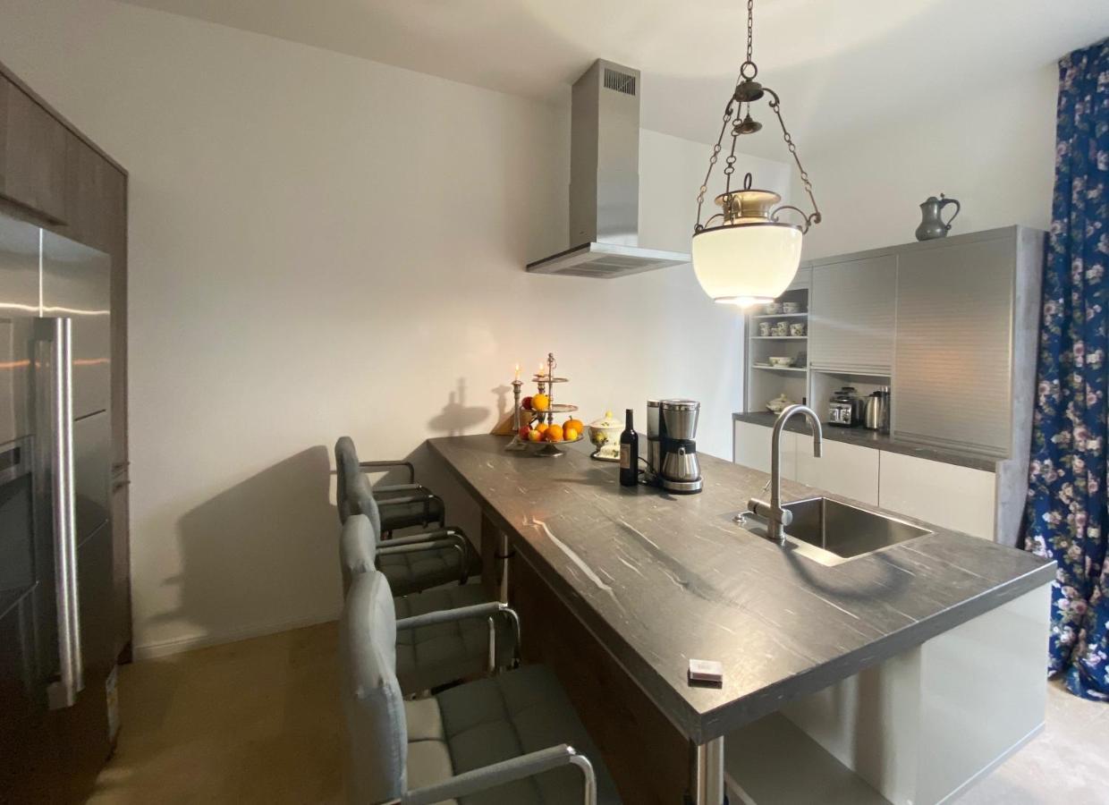 Altes Pfarrhaus Appartement Papstdorf Buitenkant foto