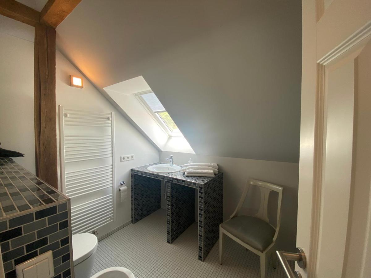 Altes Pfarrhaus Appartement Papstdorf Buitenkant foto