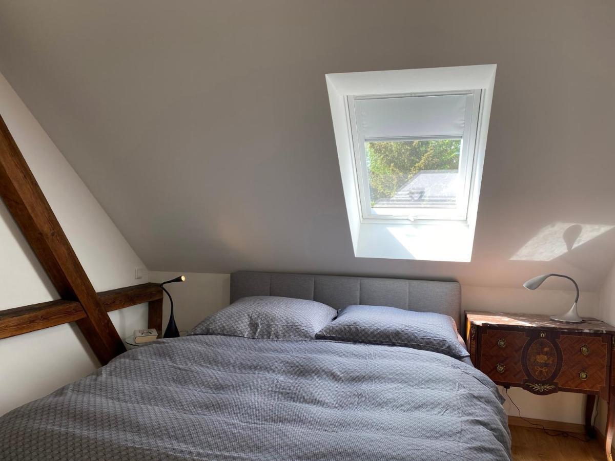 Altes Pfarrhaus Appartement Papstdorf Buitenkant foto