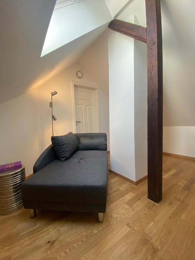 Altes Pfarrhaus Appartement Papstdorf Buitenkant foto