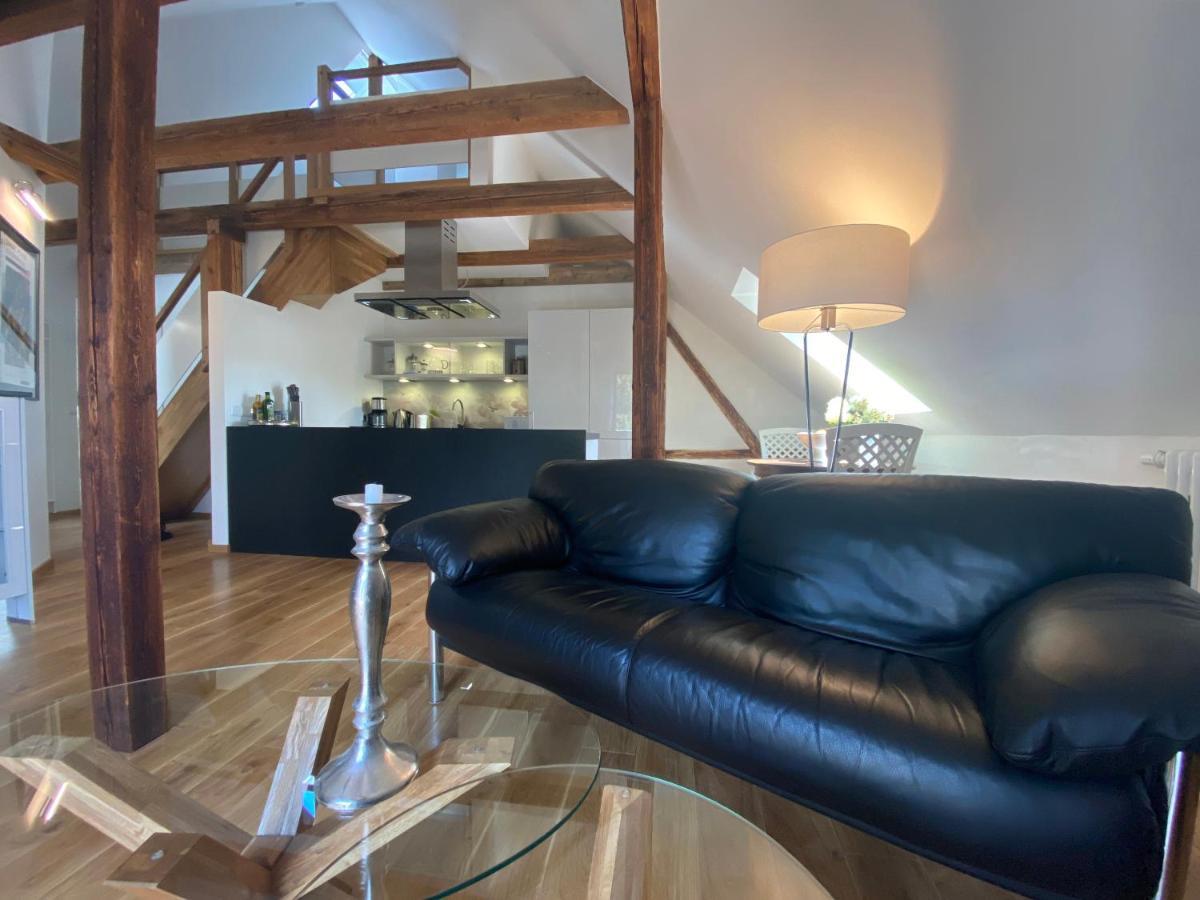 Altes Pfarrhaus Appartement Papstdorf Buitenkant foto