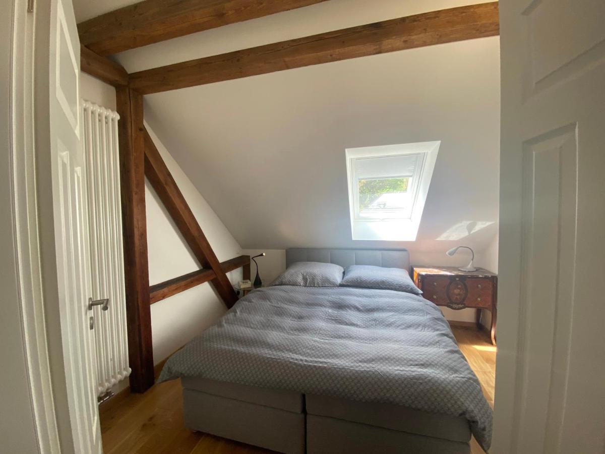 Altes Pfarrhaus Appartement Papstdorf Buitenkant foto