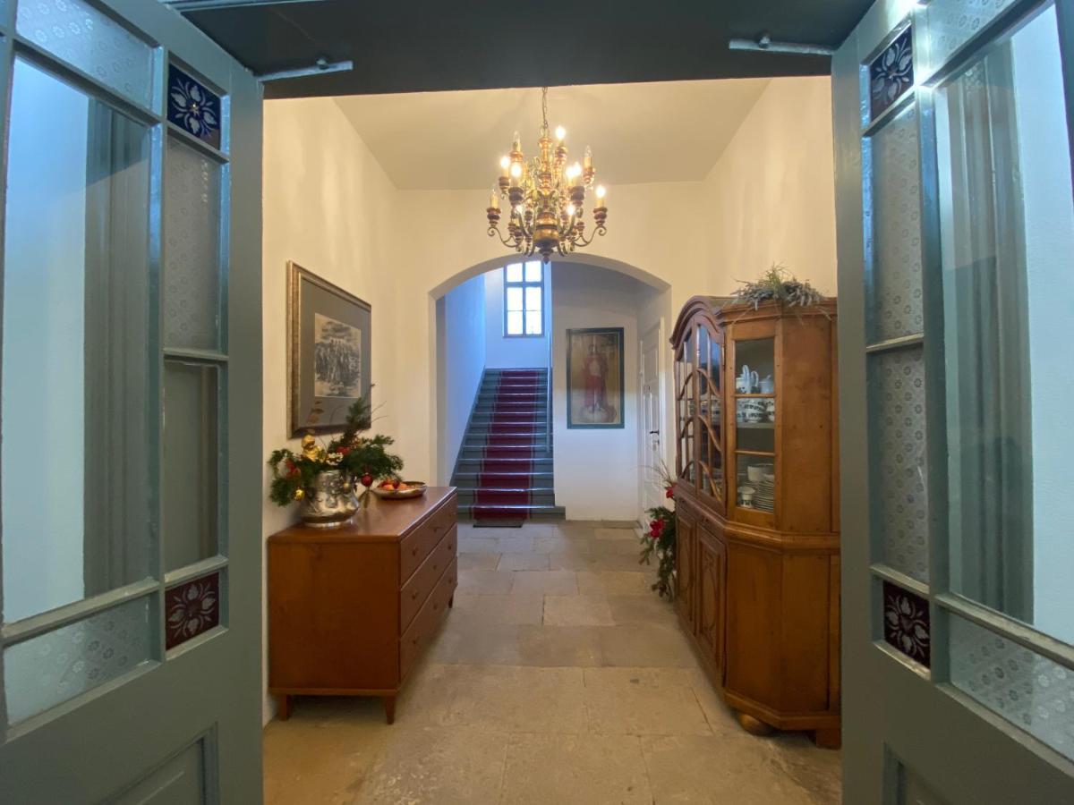 Altes Pfarrhaus Appartement Papstdorf Buitenkant foto