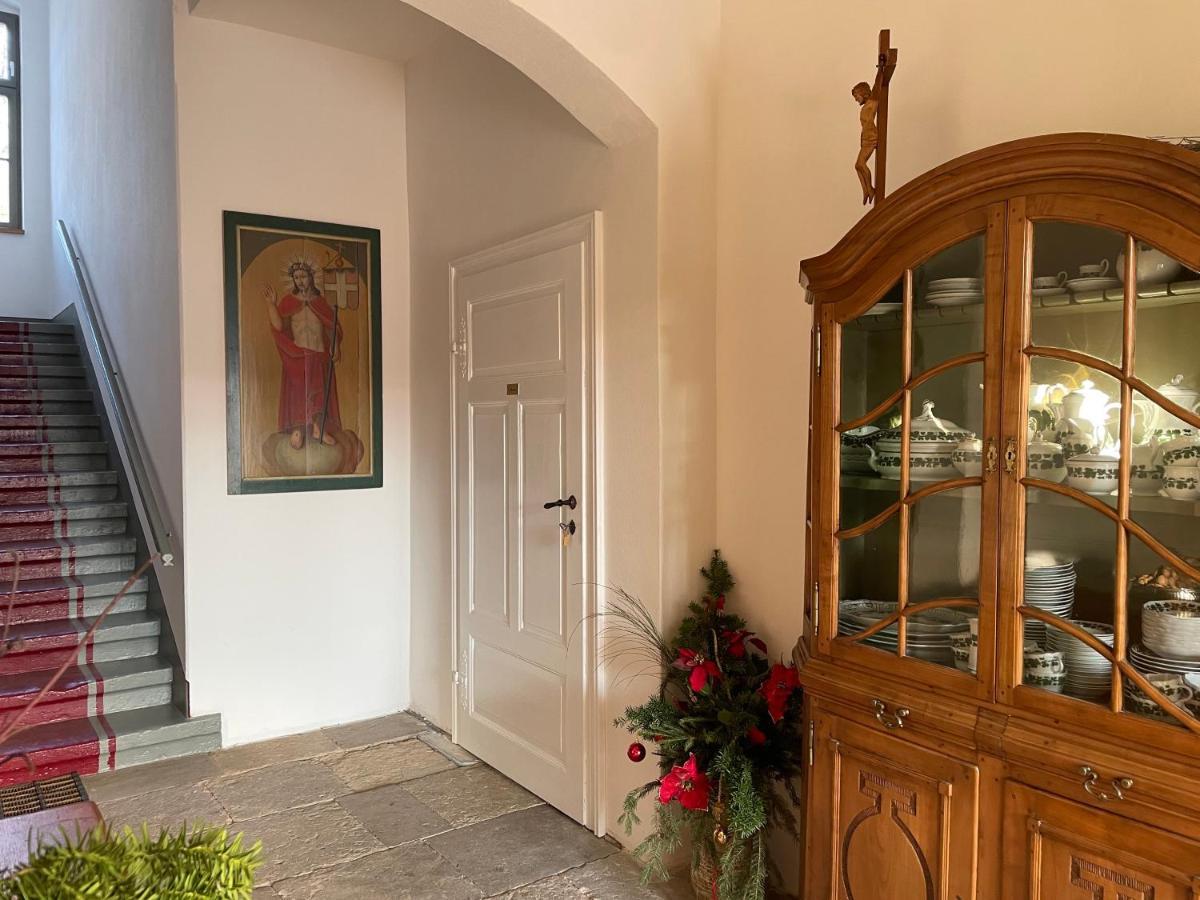 Altes Pfarrhaus Appartement Papstdorf Buitenkant foto