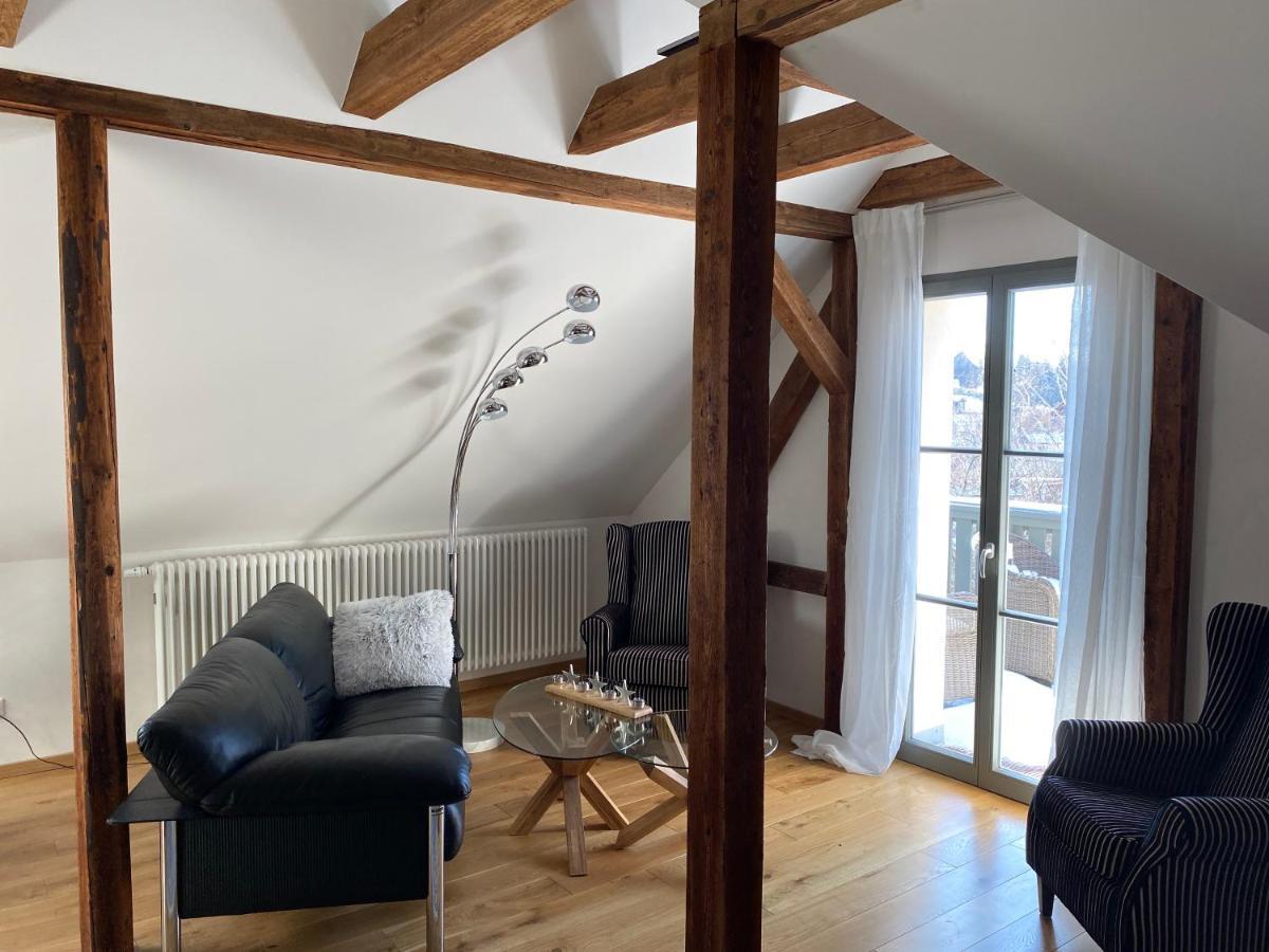 Altes Pfarrhaus Appartement Papstdorf Buitenkant foto