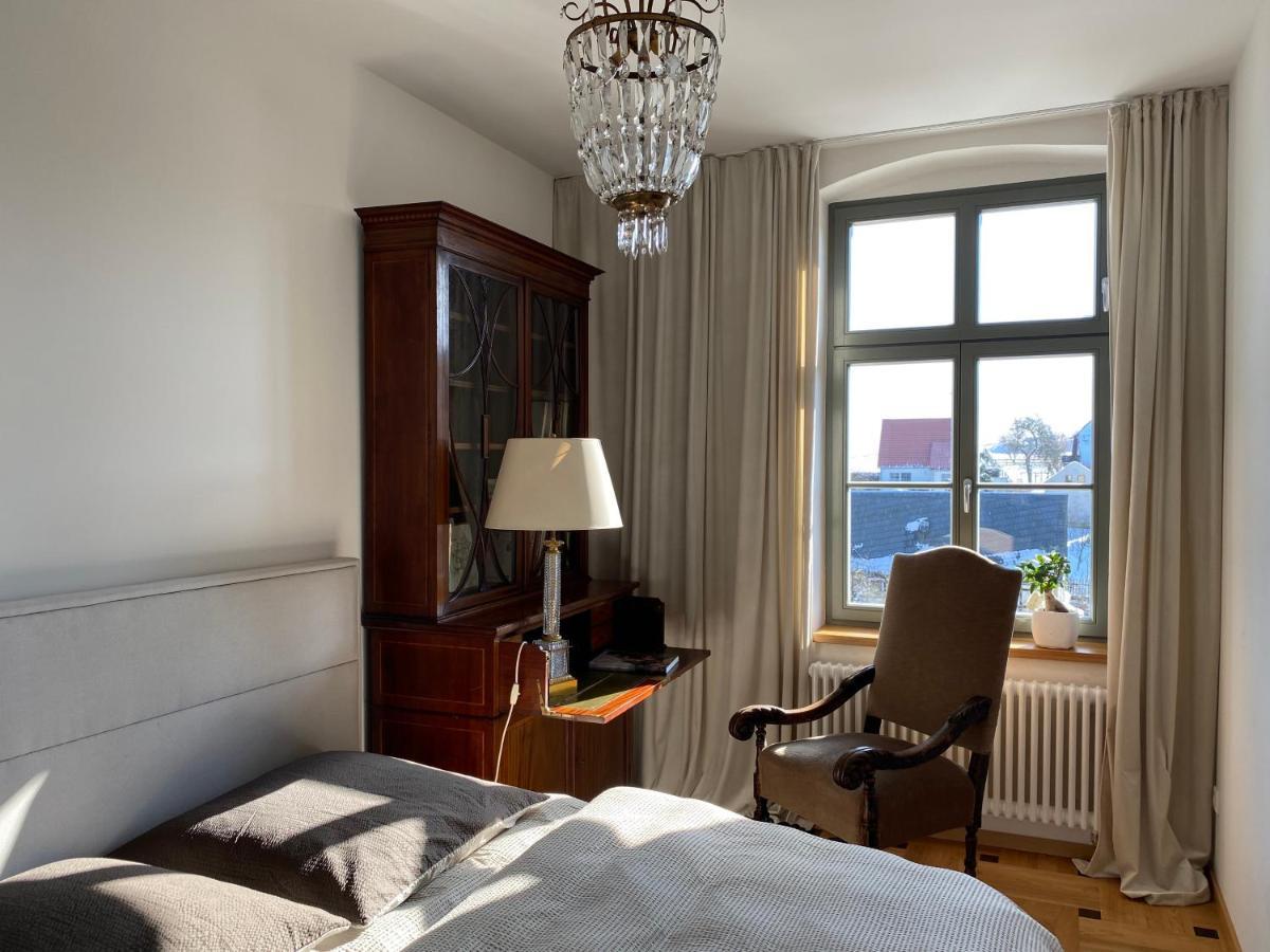 Altes Pfarrhaus Appartement Papstdorf Buitenkant foto