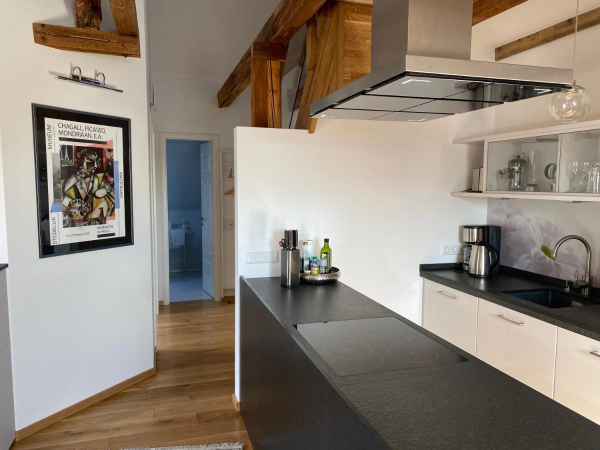 Altes Pfarrhaus Appartement Papstdorf Buitenkant foto