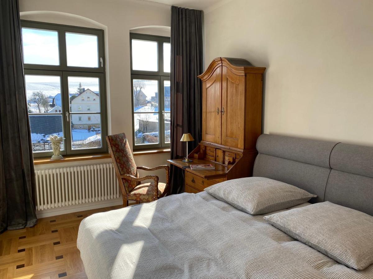 Altes Pfarrhaus Appartement Papstdorf Buitenkant foto