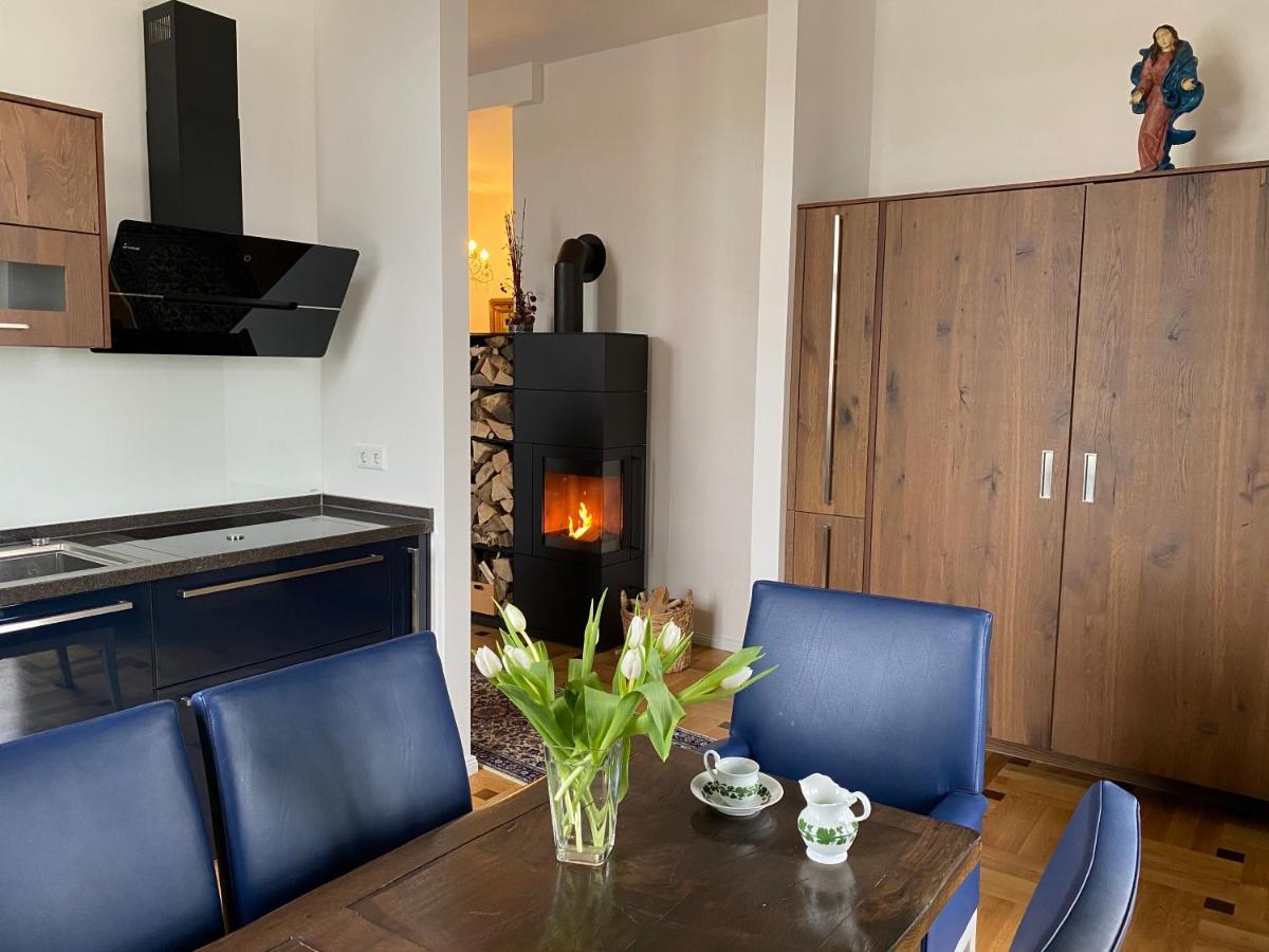 Altes Pfarrhaus Appartement Papstdorf Buitenkant foto