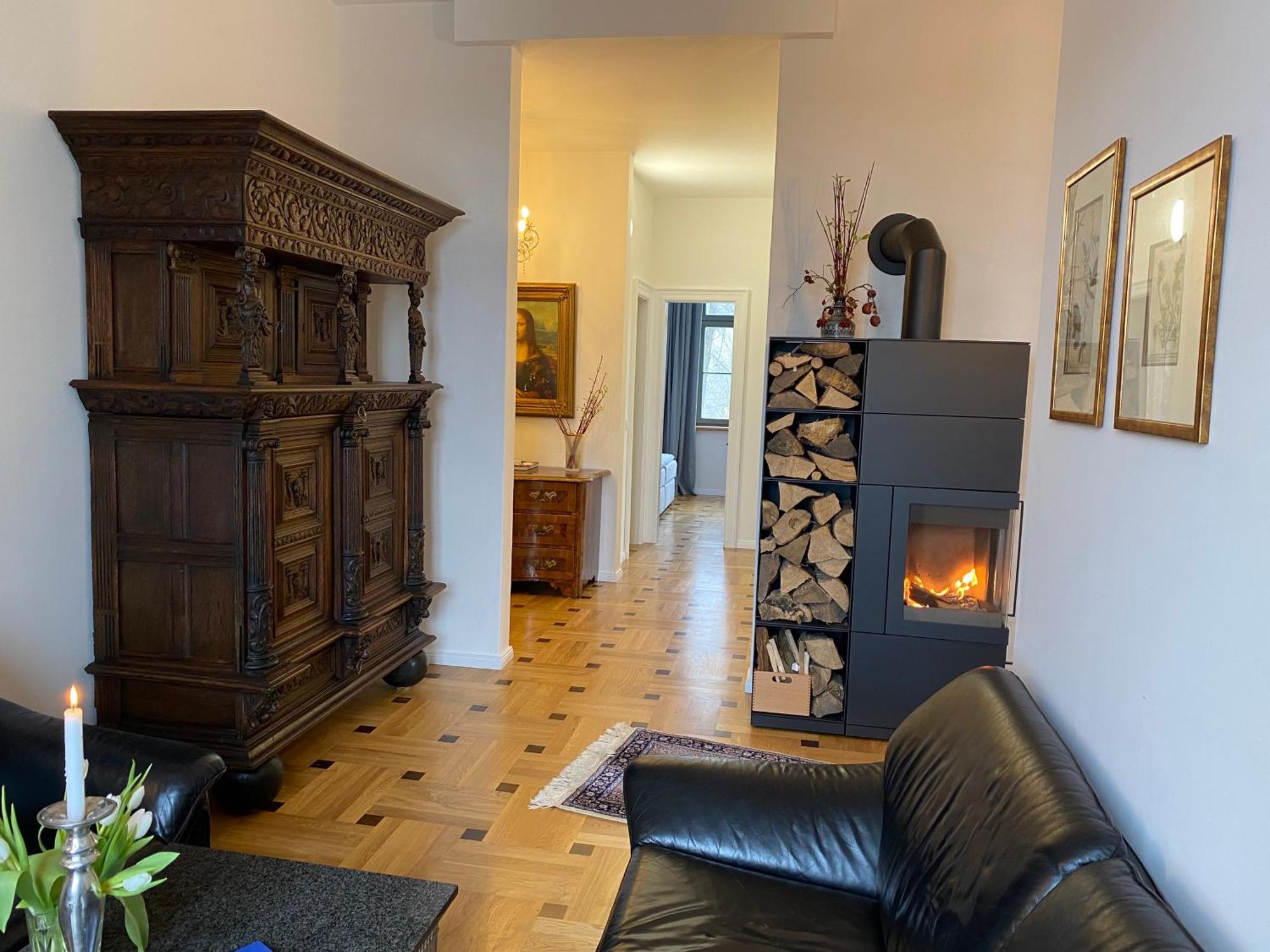 Altes Pfarrhaus Appartement Papstdorf Buitenkant foto