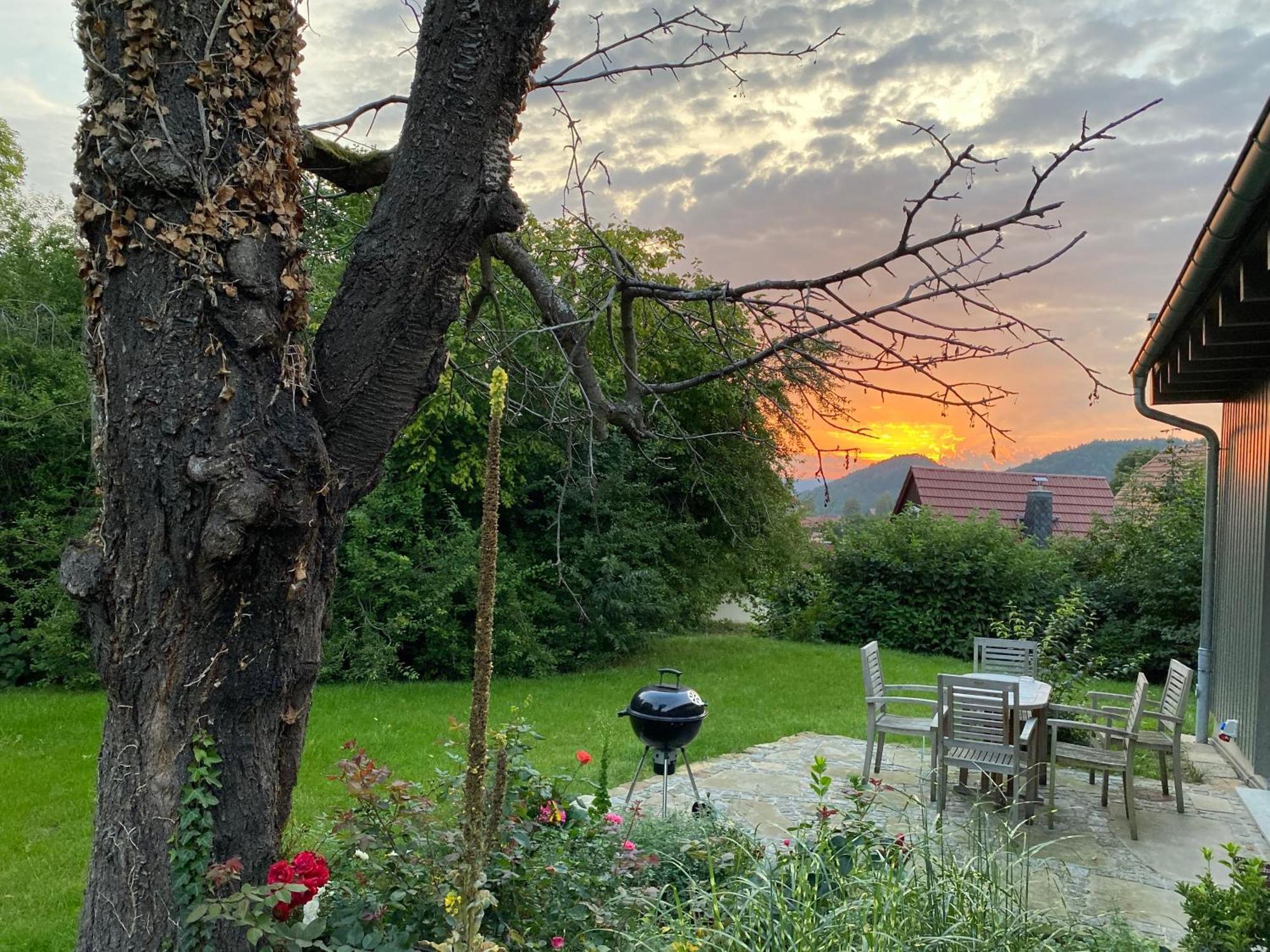 Altes Pfarrhaus Appartement Papstdorf Buitenkant foto