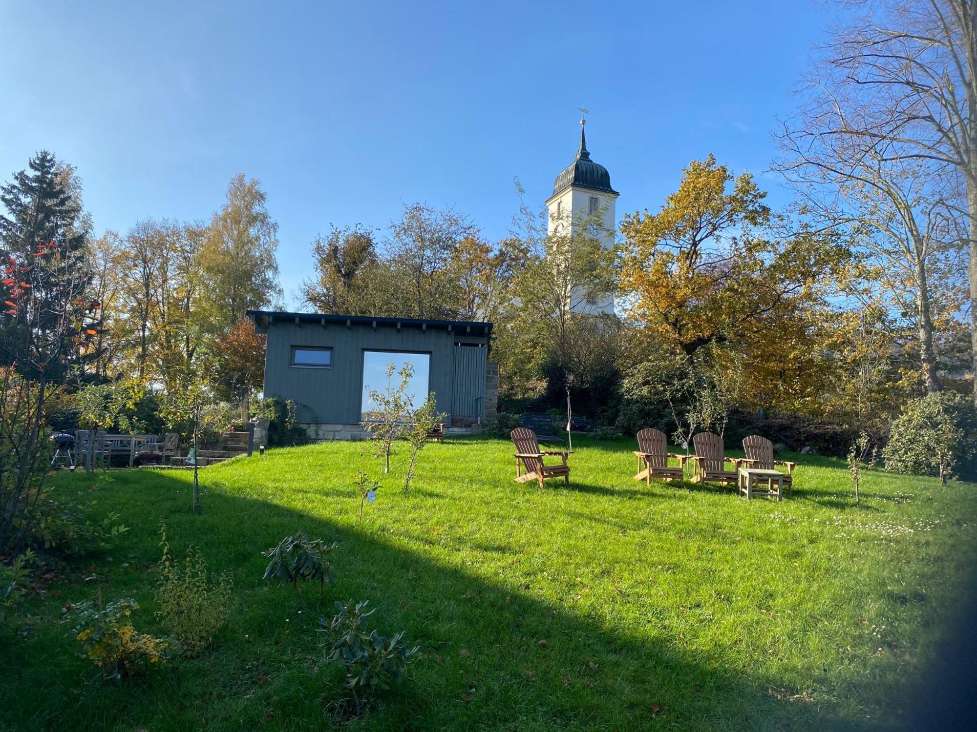 Altes Pfarrhaus Appartement Papstdorf Buitenkant foto